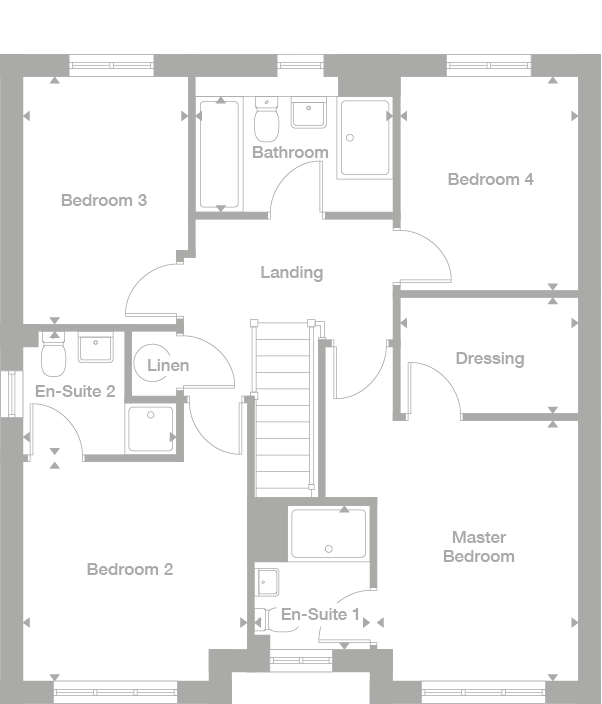 2D floor plan