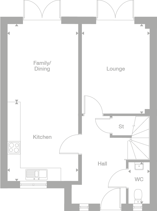 2D floor plan