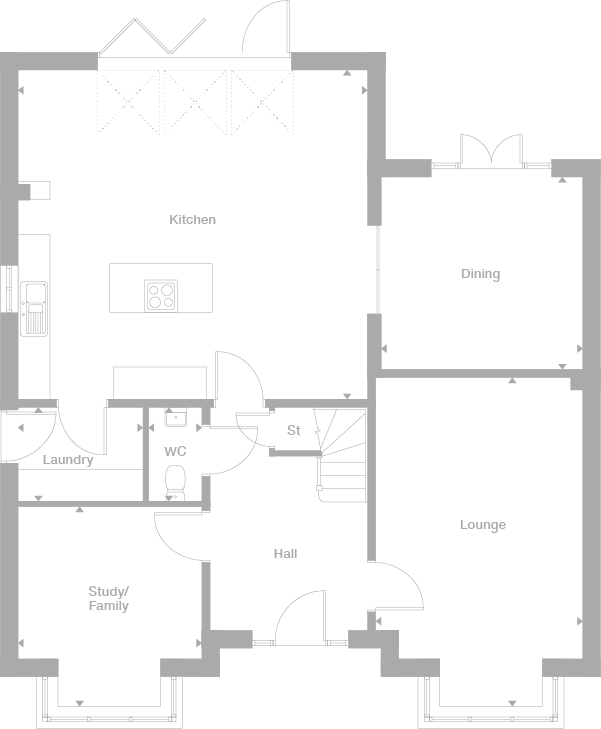 2D floor plan