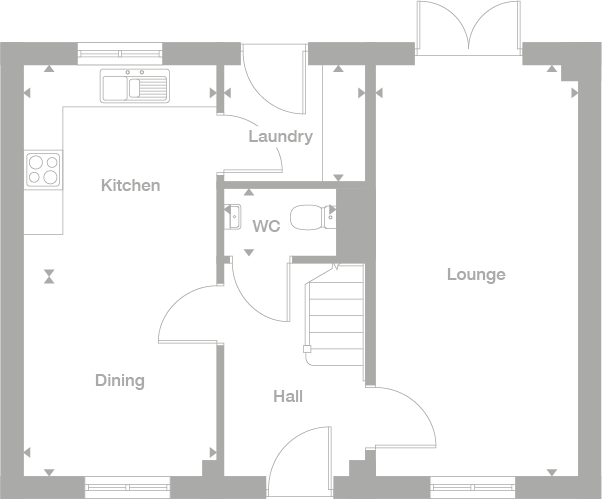 2D floor plan