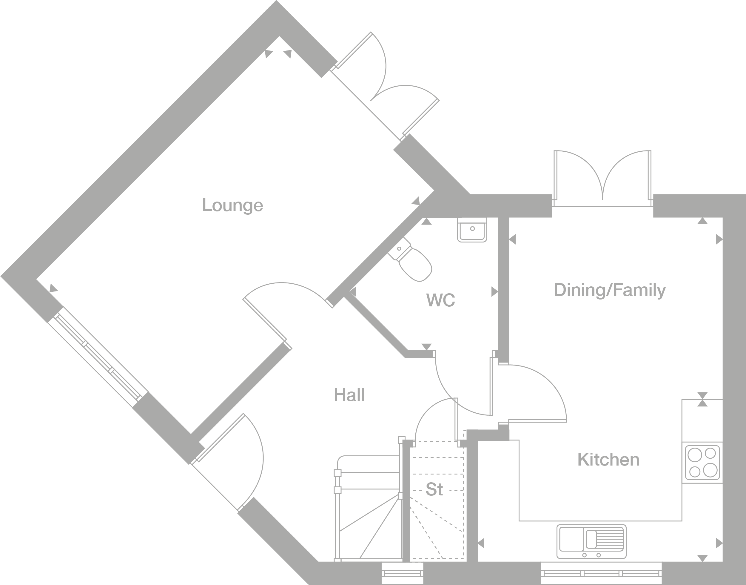 2D floor plan