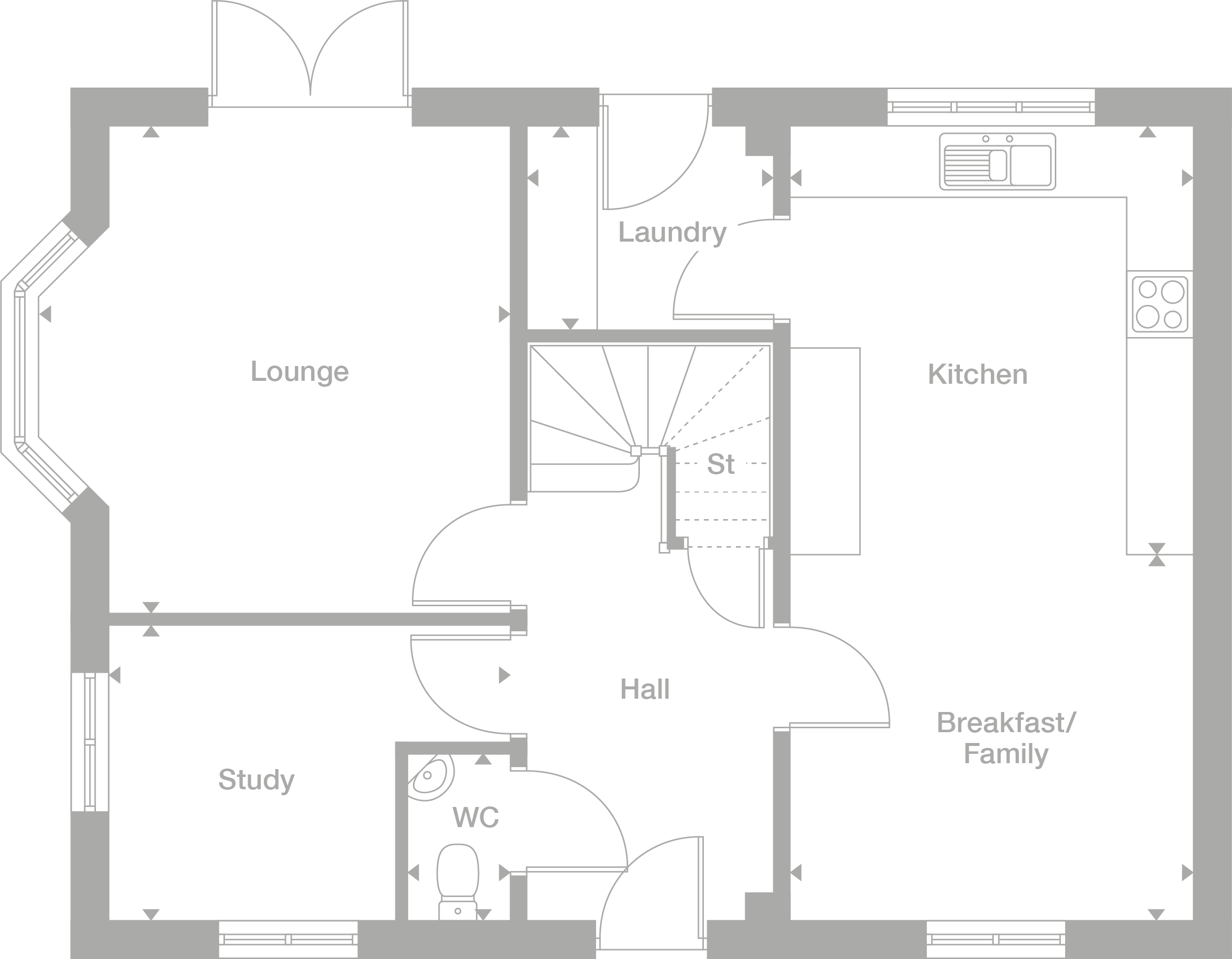 2D floor plan