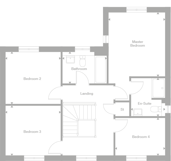 2D floor plan