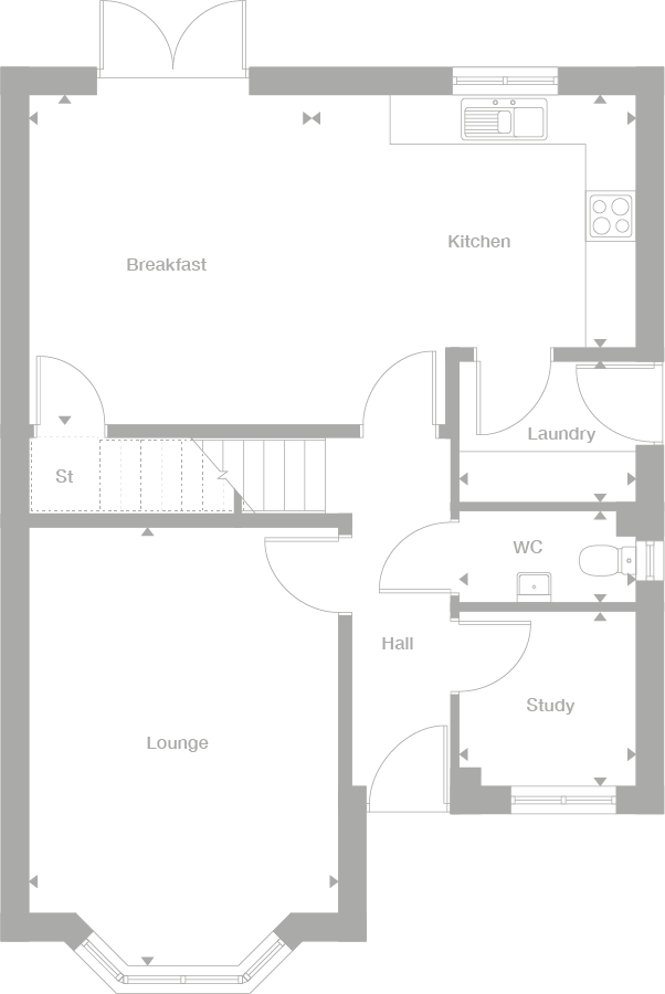 2D floor plan