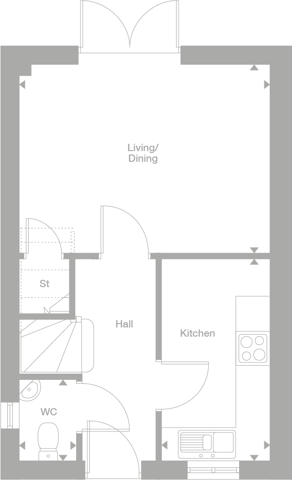 2D floor plan