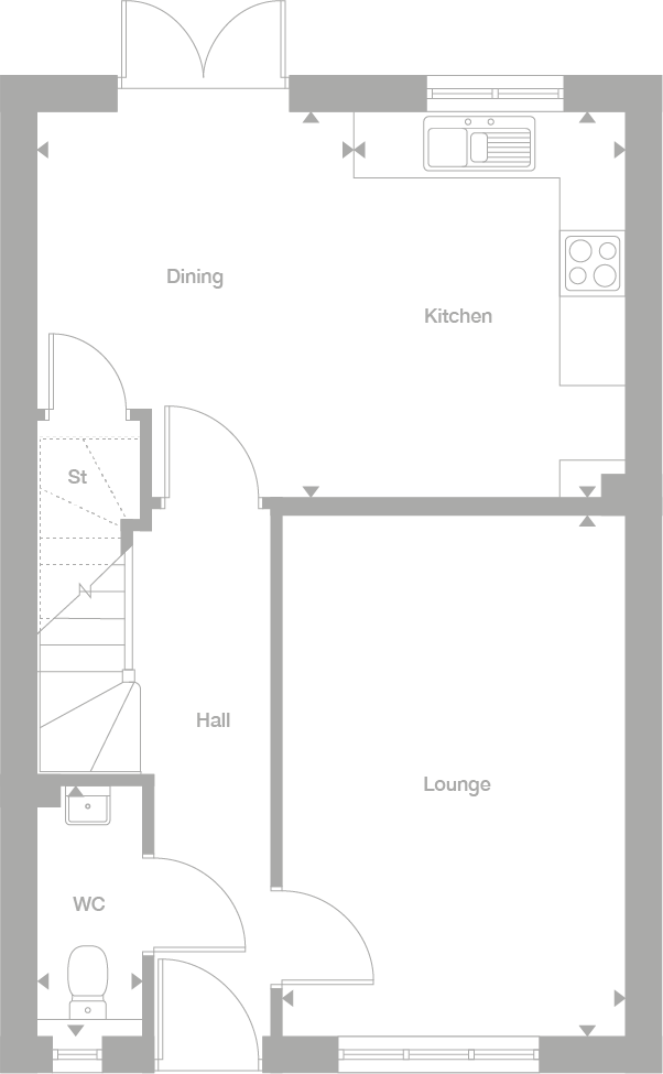 2D floor plan