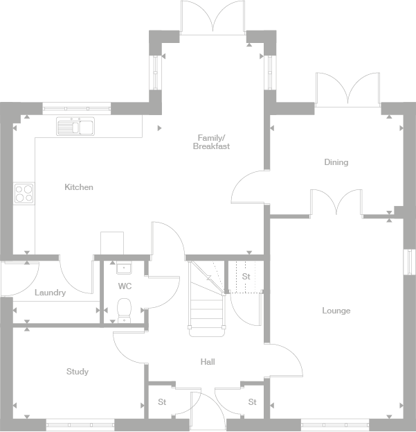 2D floor plan