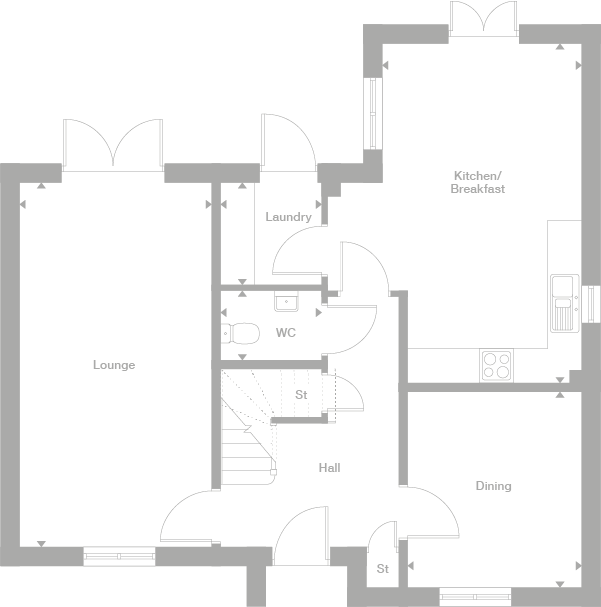 2D floor plan