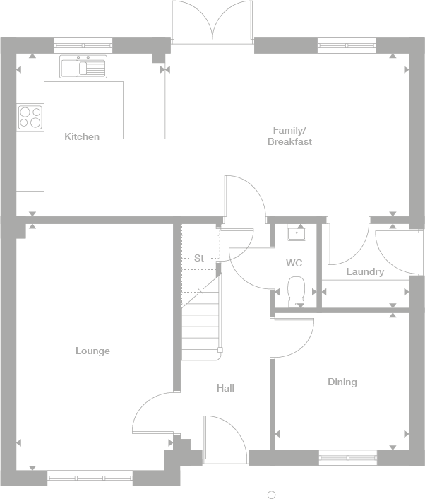 2D floor plan