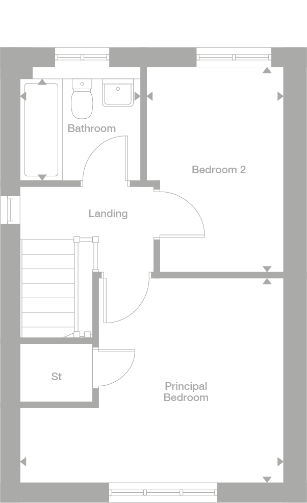 2D floor plan