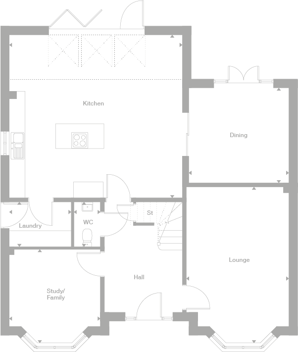2D floor plan