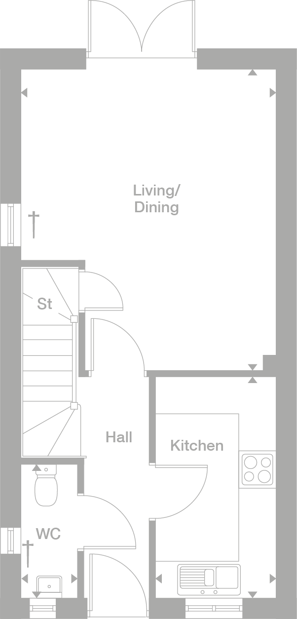 2D floor plan