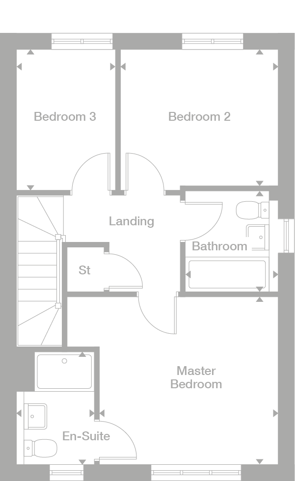 2D floor plan