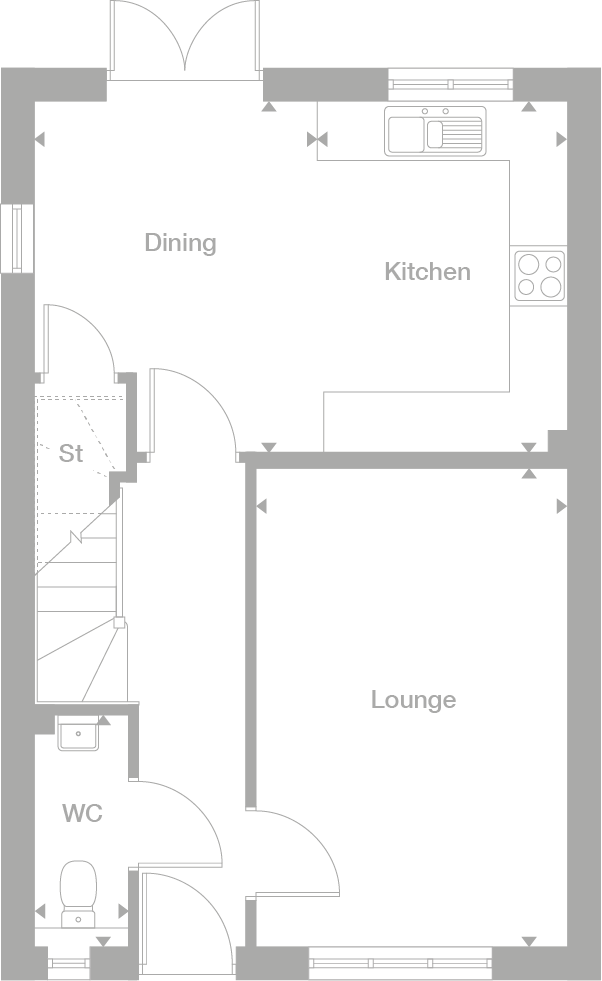 2D floor plan