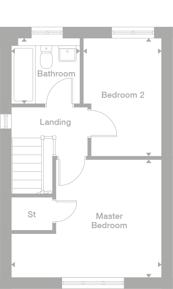 2D floor plan