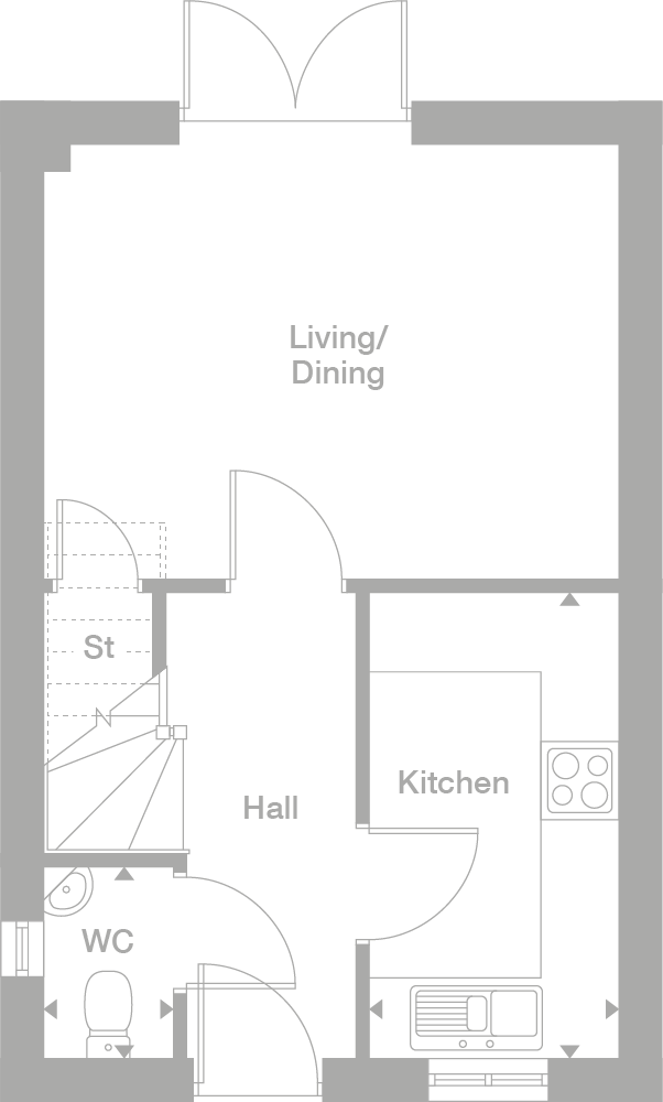 2D floor plan