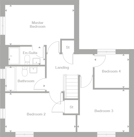 2D floor plan