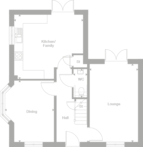 2D floor plan