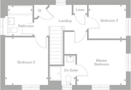 2D floor plan