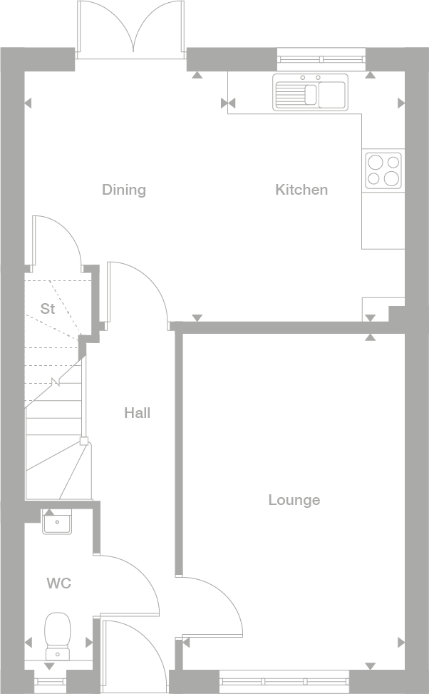 2D floor plan