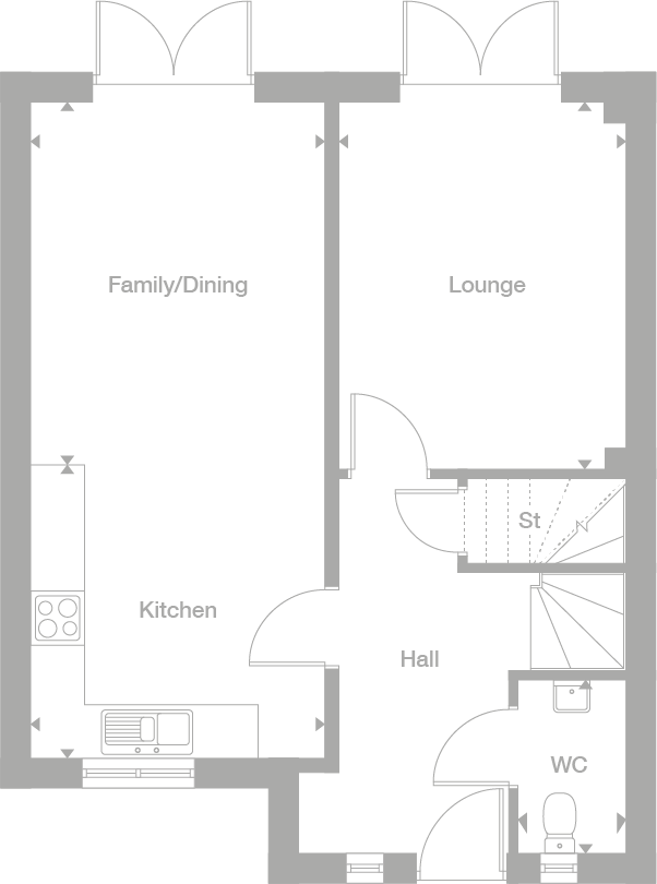 Pebworth 3 bedroom house for sale in Sileby