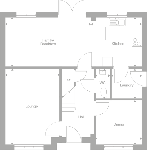 2D floor plan