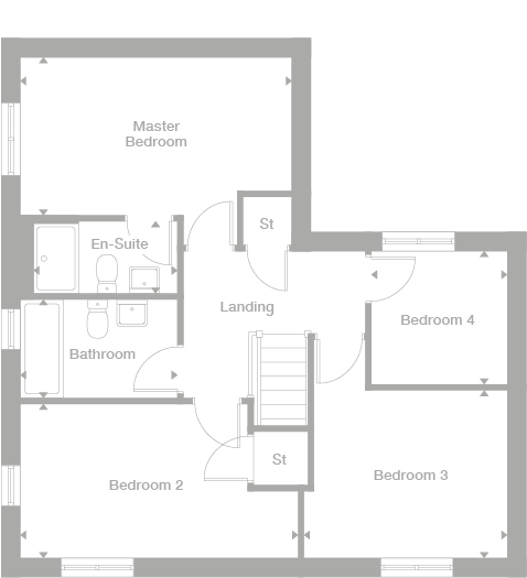 2D floor plan