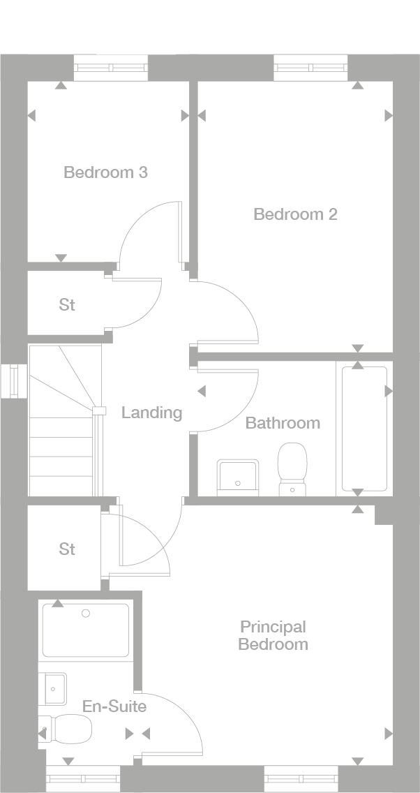2D floor plan