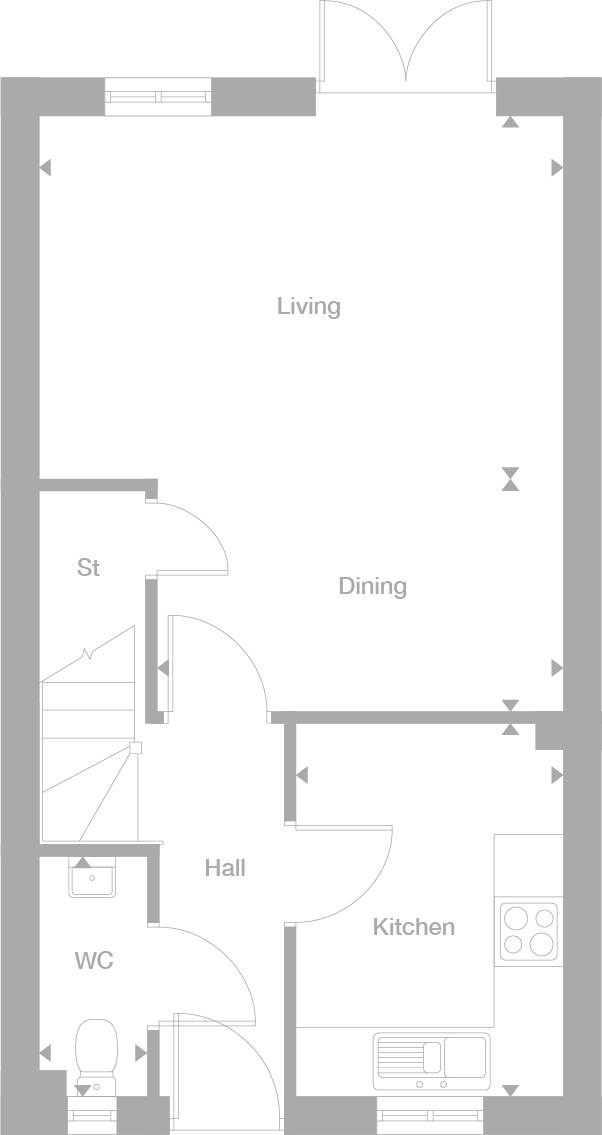 2D floor plan