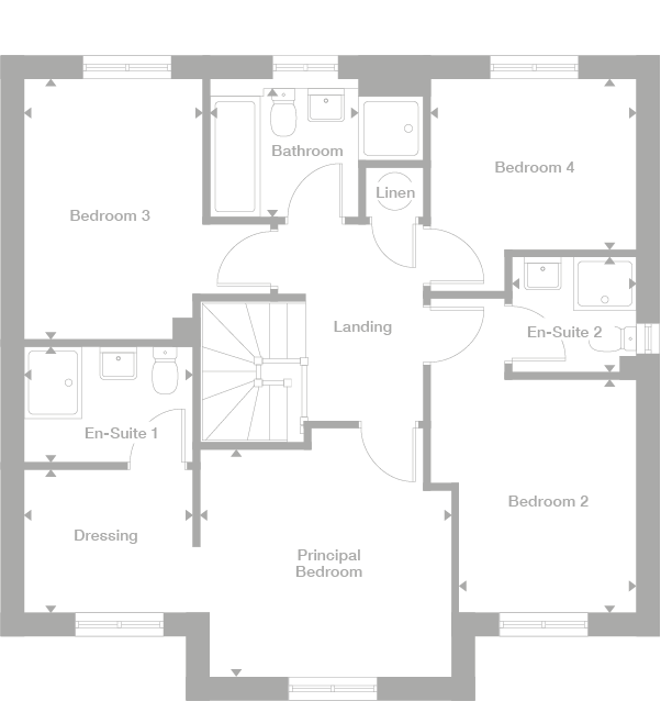 2D floor plan