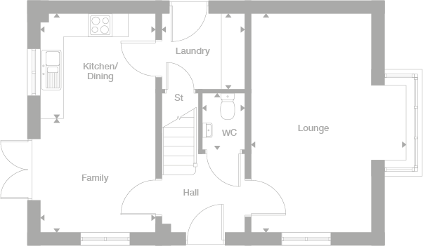 2D floor plan