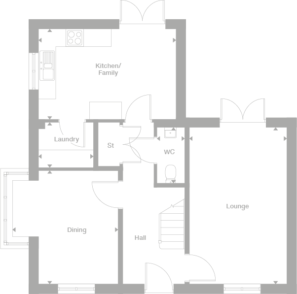 2D floor plan