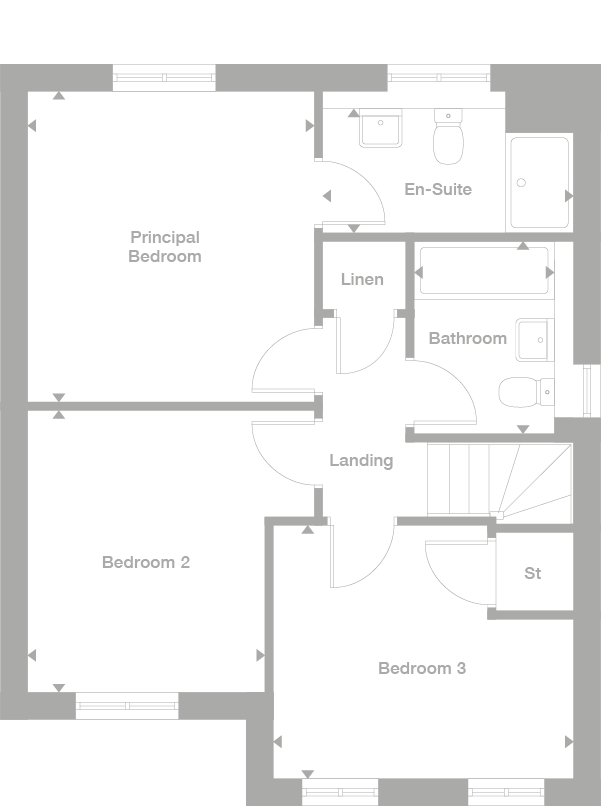 2D floor plan