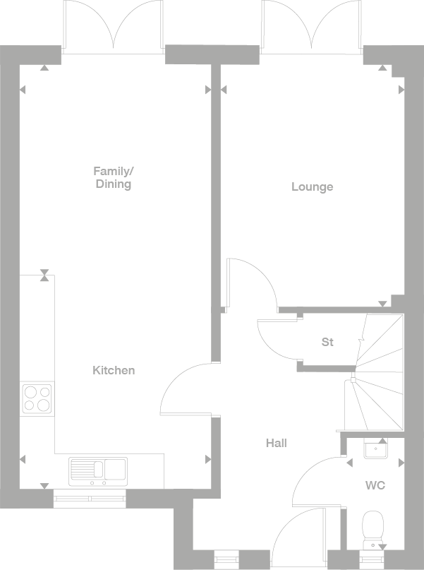 2D floor plan