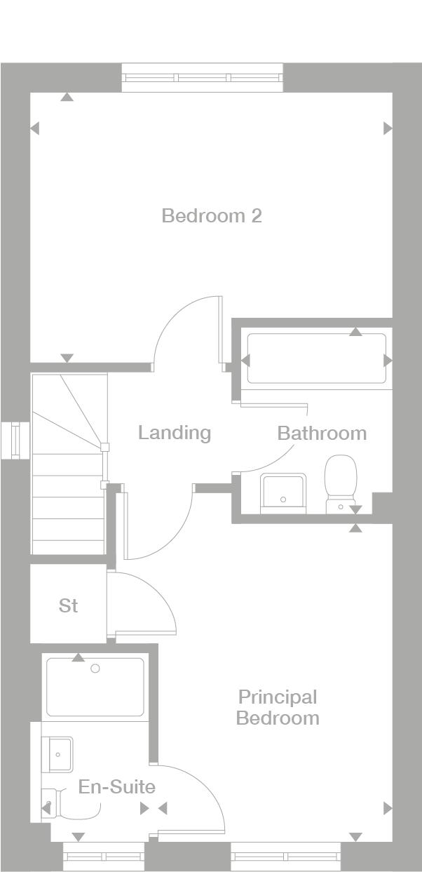 2D floor plan