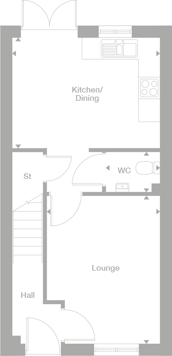 2D floor plan