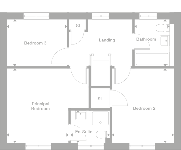 2D floor plan
