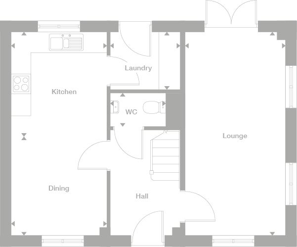 2D floor plan
