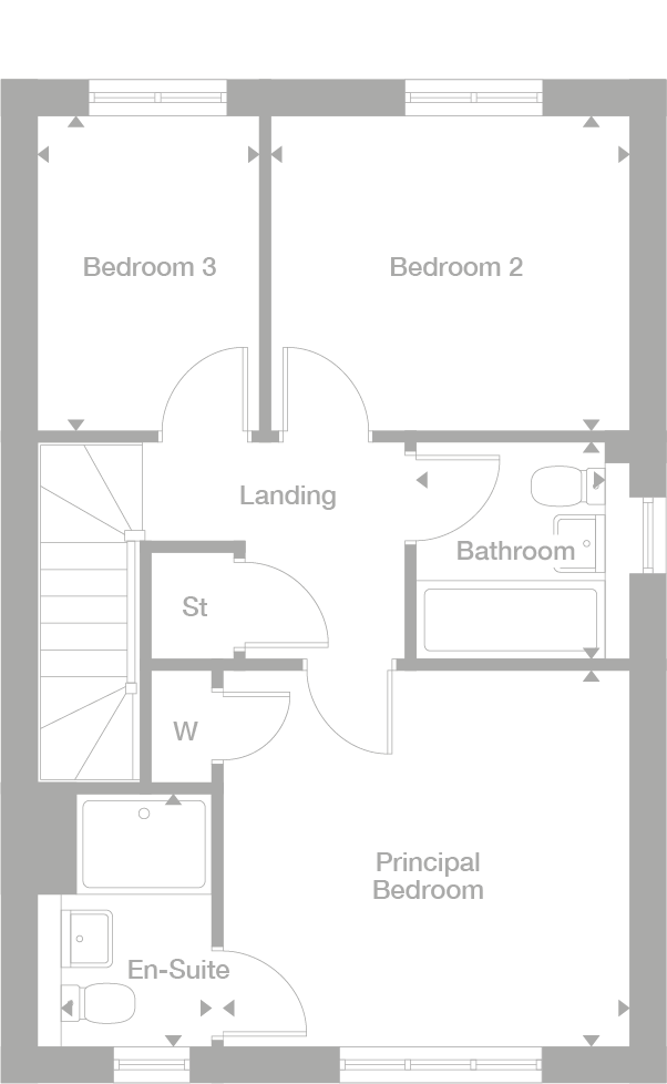 2D floor plan