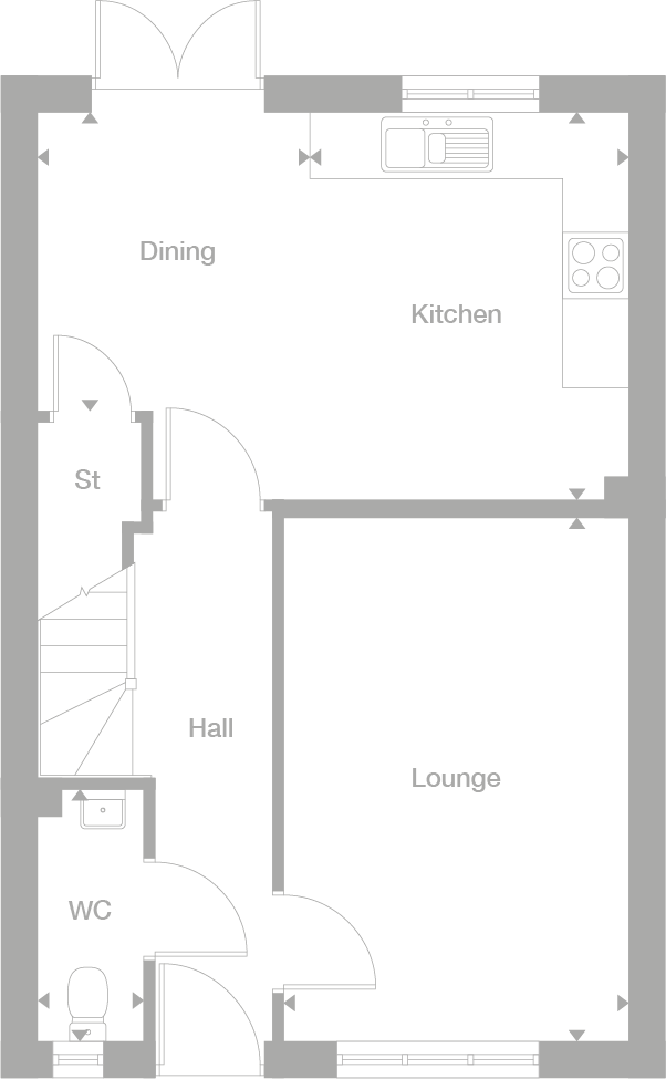 2D floor plan