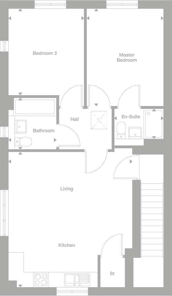 2D floor plan
