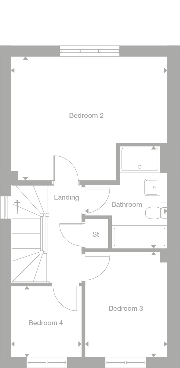 2D floor plan
