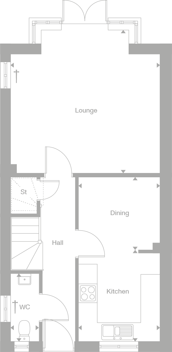 2D floor plan