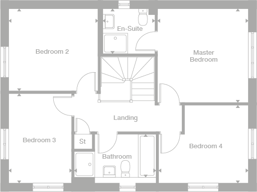 2D floor plan
