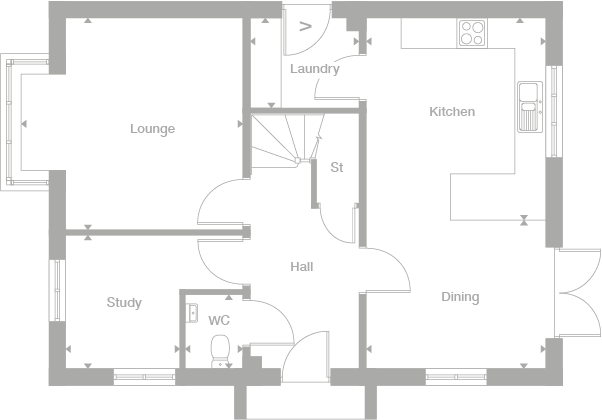 2D floor plan