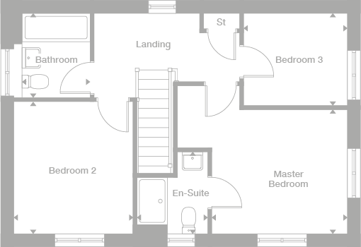 2D floor plan