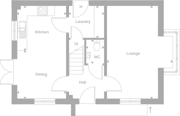 2D floor plan