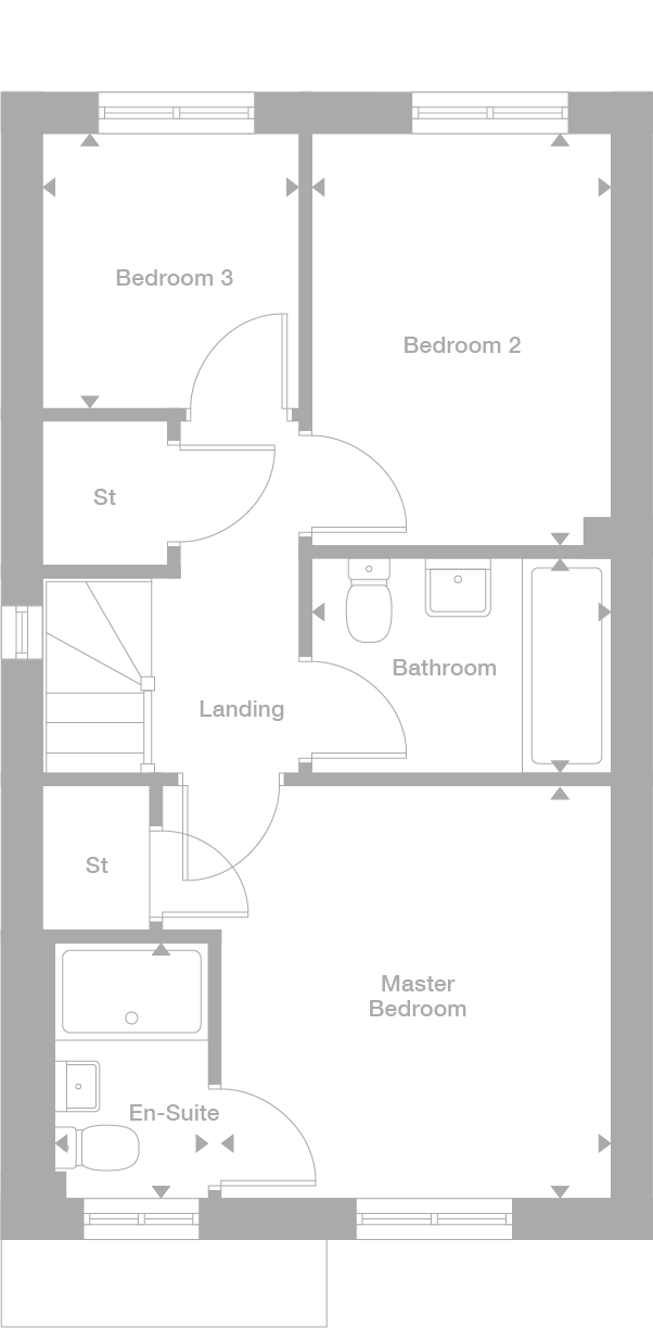 2D floor plan