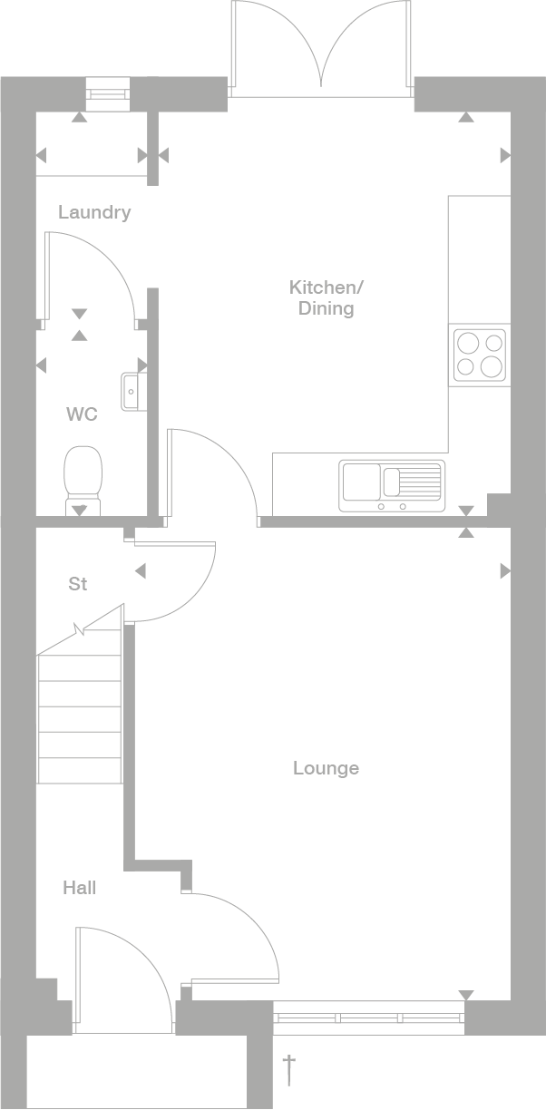 2D floor plan