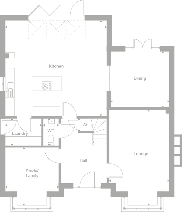 2D floor plan